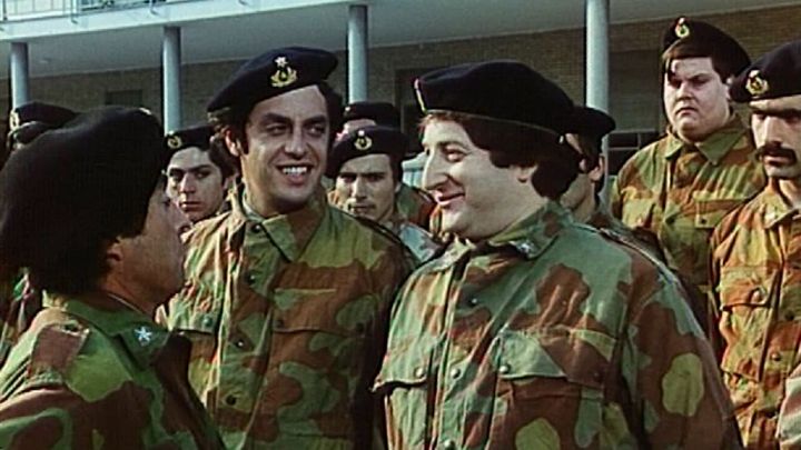 Una scena tratta dal film 4 marmittoni alle grandi manovre