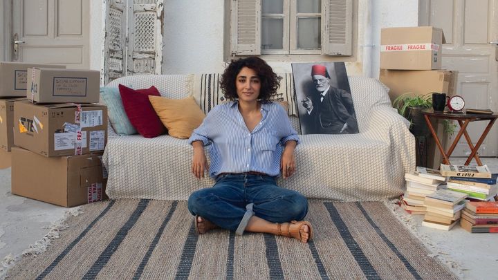 Una scena tratta dal film Un divano a Tunisi