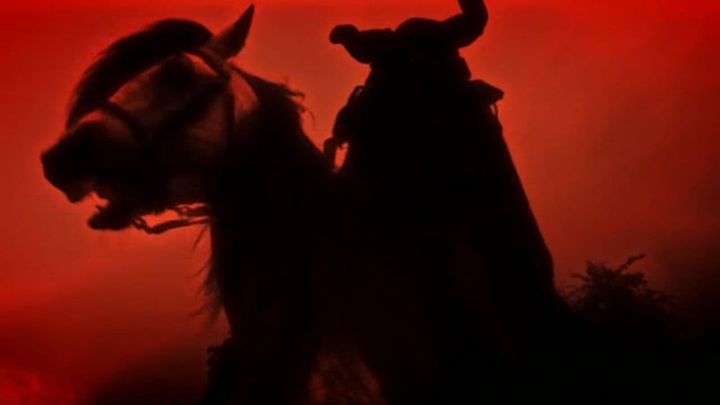 Una scena tratta dal film Merlino e la battaglia dei draghi