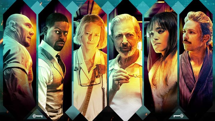 Una scena tratta dal film Hotel Artemis