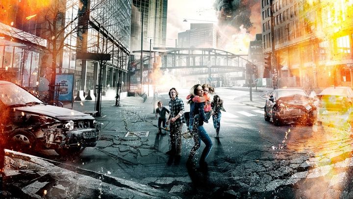 Una scena tratta dal film The Quake - Il terremoto del secolo