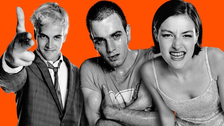 Una scena tratta dal film Trainspotting
