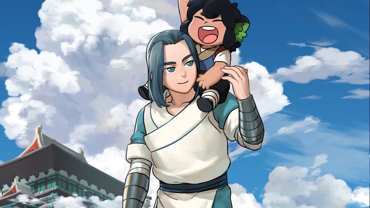 Una scena tratta dal film La leggenda di Hei