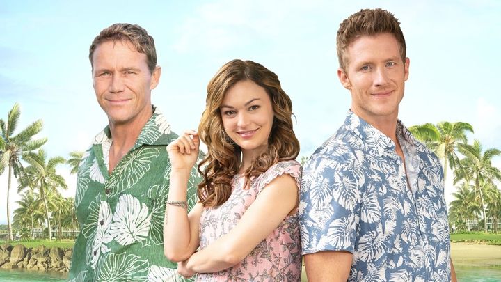 Una scena tratta dal film Un'oasi di paradiso