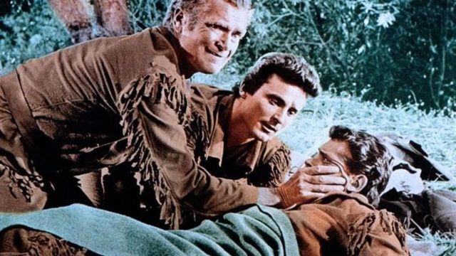Una scena tratta dal film Guerra indiana