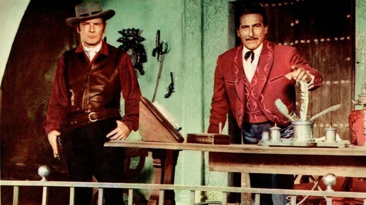 Una scena tratta dal film I fuorilegge della valle solitaria