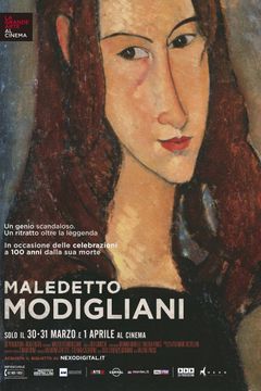 Locandina Maledetto Modigliani