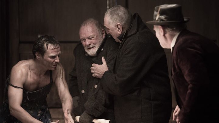 Una scena tratta dal film King Lear