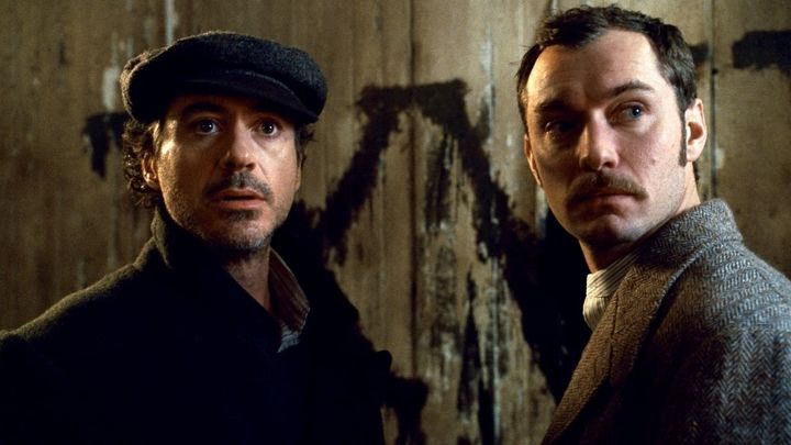 Una scena tratta dal film Sherlock Holmes