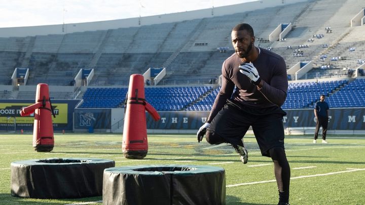 Una scena tratta dal film Brian Banks - La partita della vita