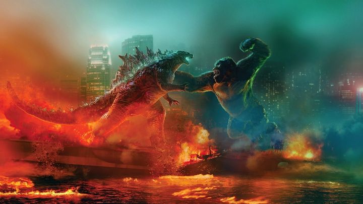 Una scena tratta dal film Godzilla vs. Kong