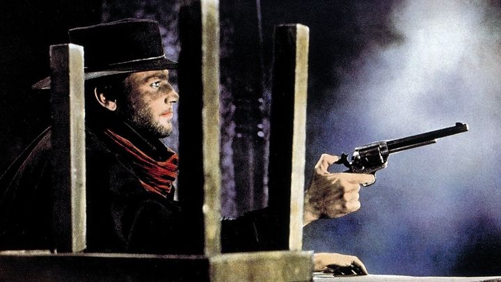 Una scena tratta dal film Django