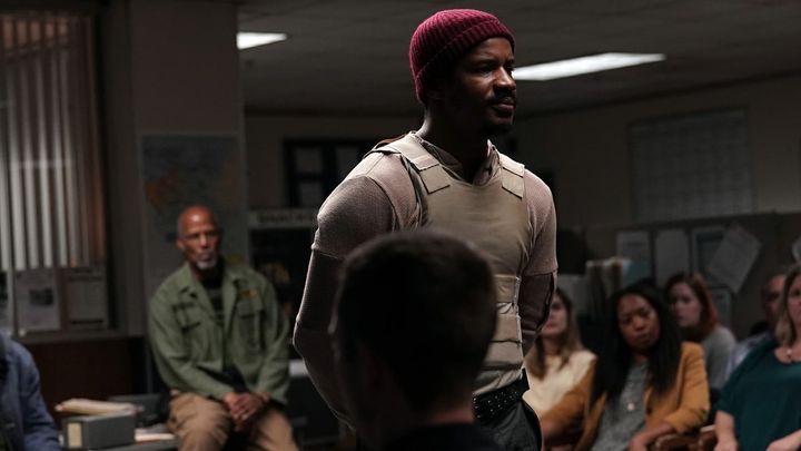 Una scena tratta dal film American Skin