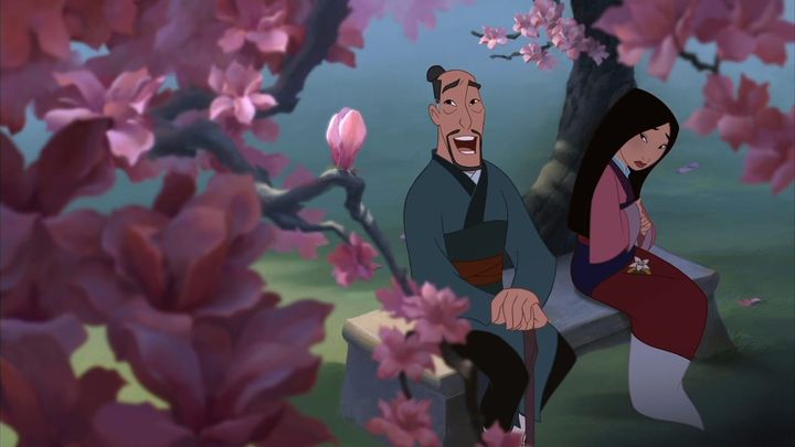 Una scena tratta dal film Mulan