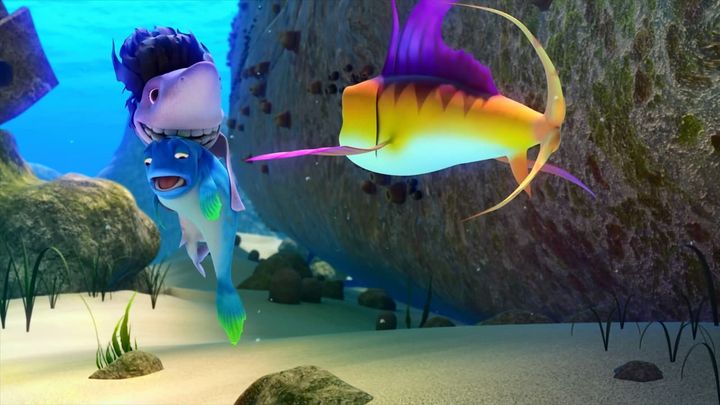 Una scena tratta dal film The Reef - Alta Marea