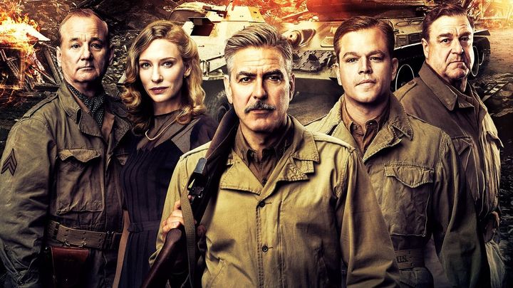 Una scena tratta dal film Monuments Men