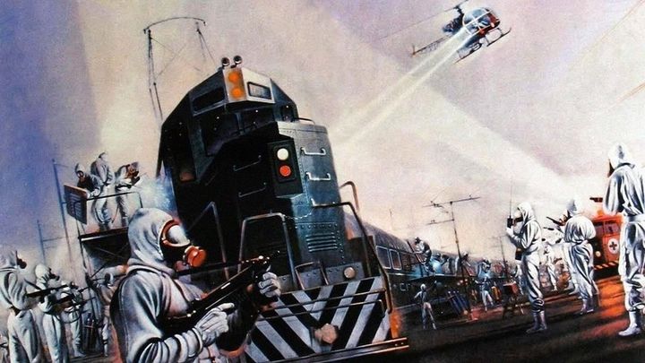 Una scena tratta dal film Cassandra Crossing