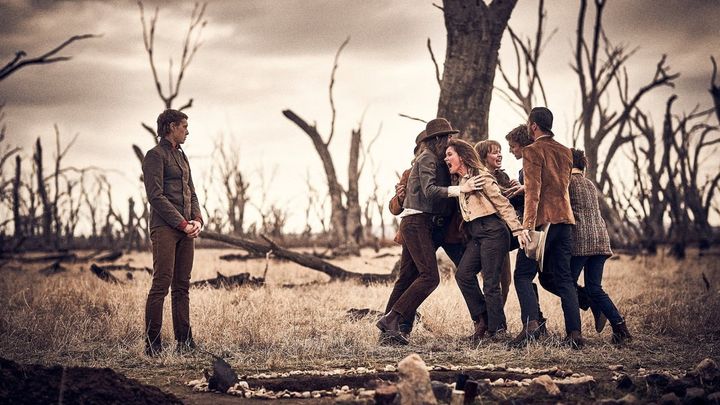 Una scena tratta dal film The Kelly Gang