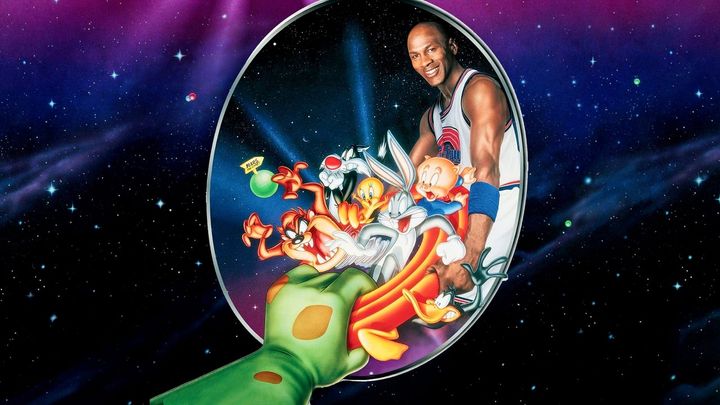 Una scena tratta dal film Space Jam