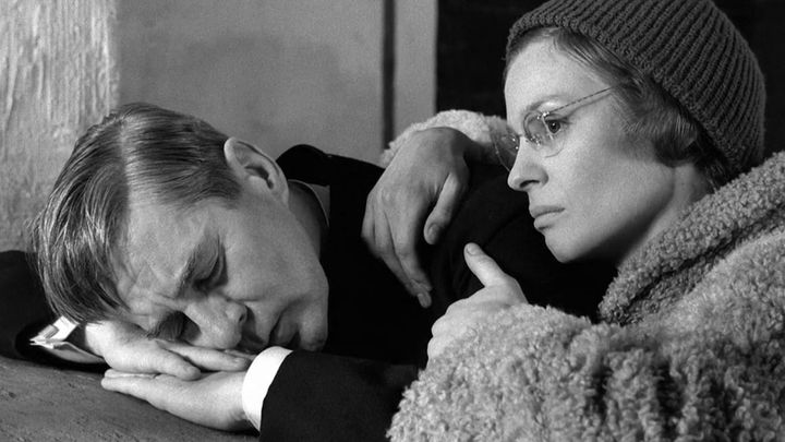 Una scena tratta dal film Luci d'inverno