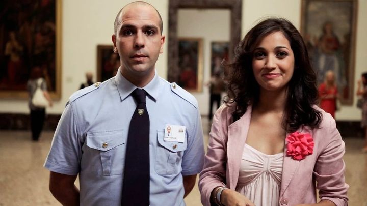 Una scena tratta dal film Che bella giornata