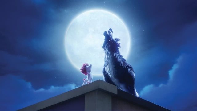 Una scena tratta dal film 100% lupo