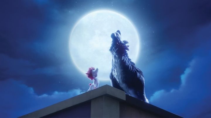 Una scena tratta dal film 100% lupo