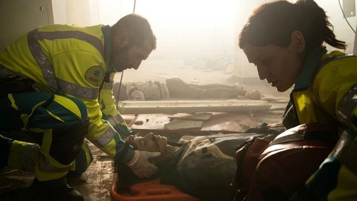 Una scena tratta dal film The Shift