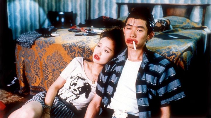 Una scena tratta dal film Mystery train: martedì notte a Memphis