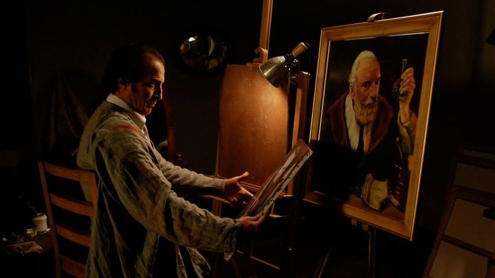 Una scena tratta dal film Lezione di pittura