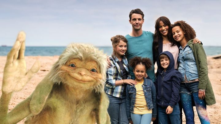 Una scena tratta dal film 4 ragazzi e la magica creatura