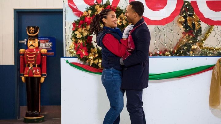 Una scena tratta dal film Missione di Natale