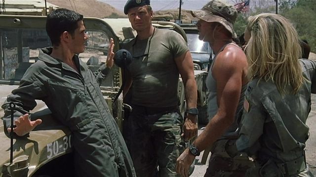 Una scena tratta dal film The Last Patrol