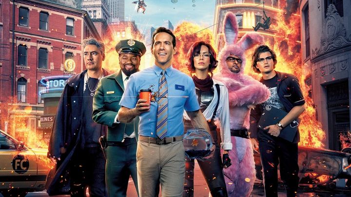 Una scena tratta dal film Free Guy - Eroe per gioco