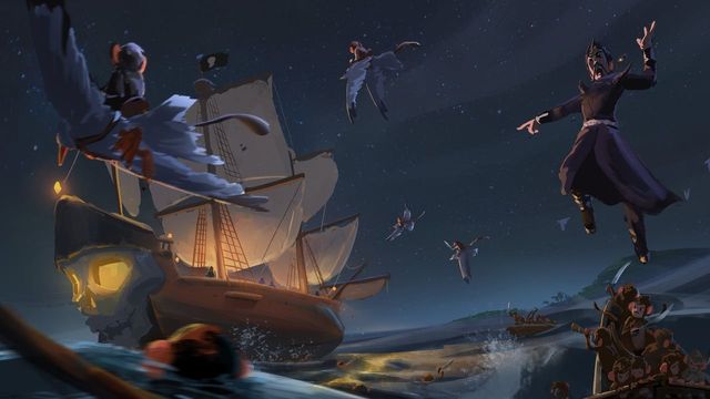 Una scena tratta dal film Capitan Sciabola e il diamante magico
