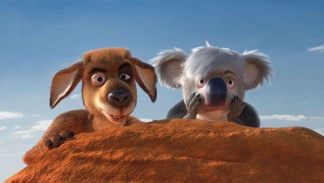 Una scena tratta dal film Animals United