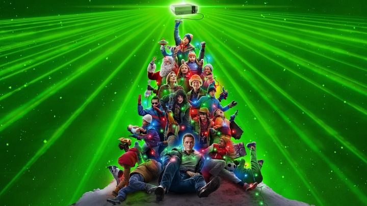 Una scena tratta dal film Natale a 8 Bit