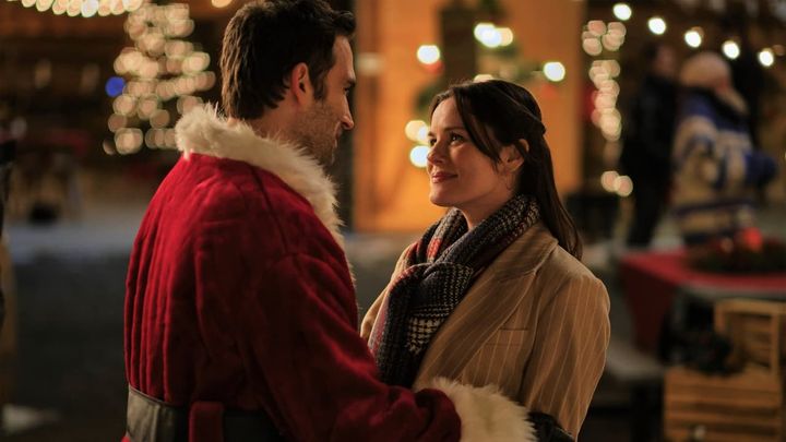 Una scena tratta dal film Il disegno di Natale