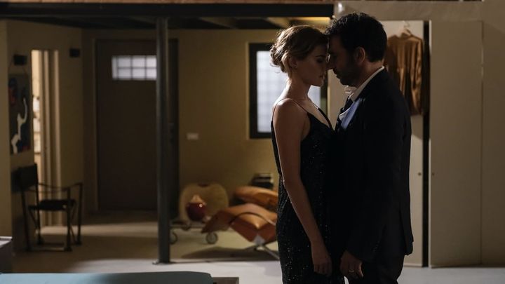 Una scena tratta dal film Lasciarsi un giorno a Roma