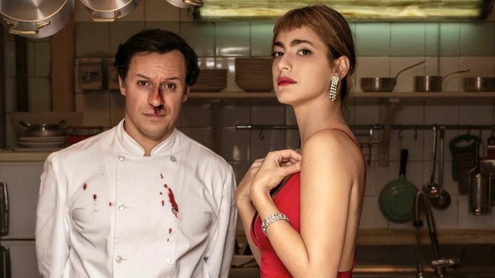 Una scena tratta dal film Marilyn ha gli occhi neri