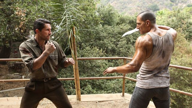 Una scena tratta dal film Savage Dog - Il selvaggio