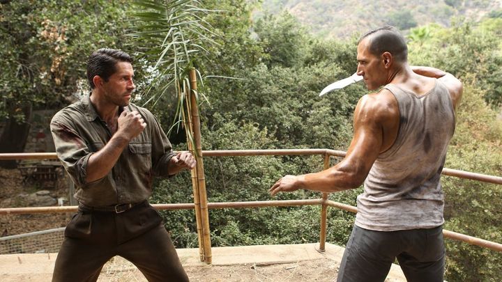 Una scena tratta dal film Savage Dog - Il selvaggio