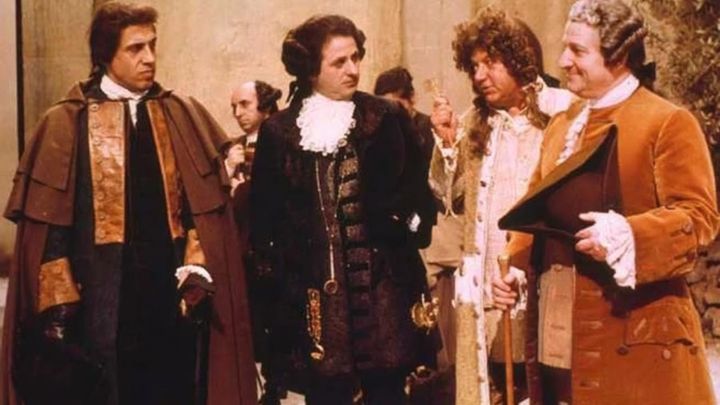 Una scena tratta dal film La locandiera