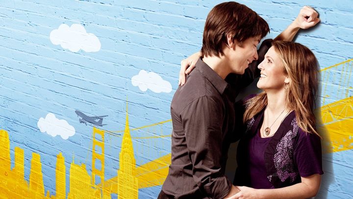 Una scena tratta dal film Amore a mille... miglia