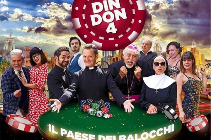 Una scena tratta dal film Din Don 4 - Il paese dei balocchi