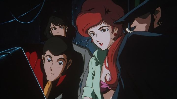 Una scena tratta dal film Lupin III: Trappola mortale