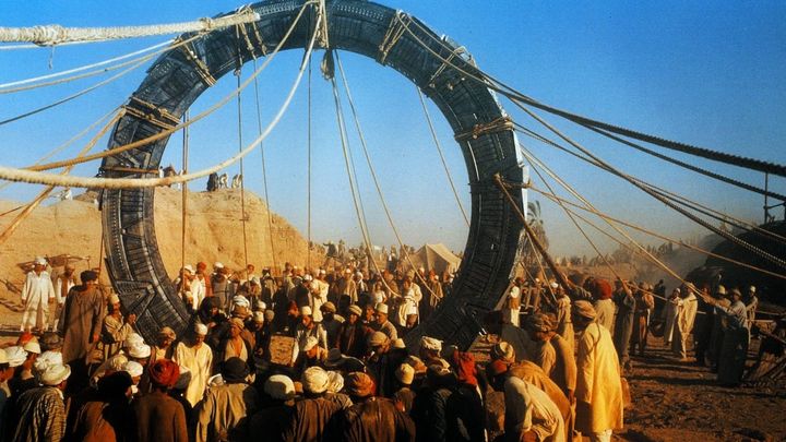 Una scena tratta dal film Stargate