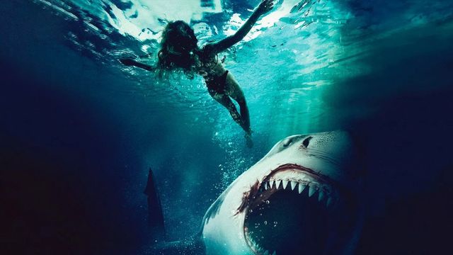 Una scena tratta dal film Maneater