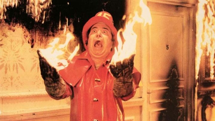 Una scena tratta dal film I pompieri