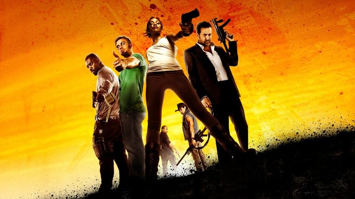 Una scena tratta dal film The Losers